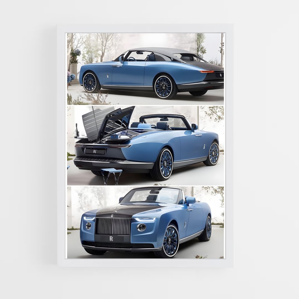 Poster Vision de Luxe – affiche Rolls-Royce (vue 3)